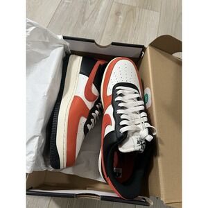 Sz 8 - Nike Air Force 1 '07 LV8 'Black Vintage Coral Phantom' HQ4987 010